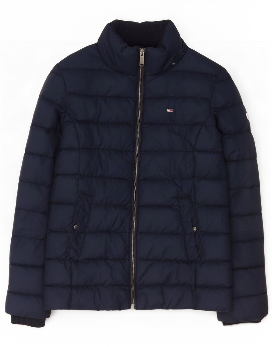 Damska ocieplana kurtka Tommy Hilfiger UK 12, średni granat