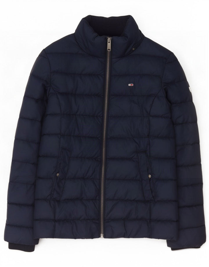 Damska ocieplana kurtka Tommy Hilfiger UK 12, średni granat
