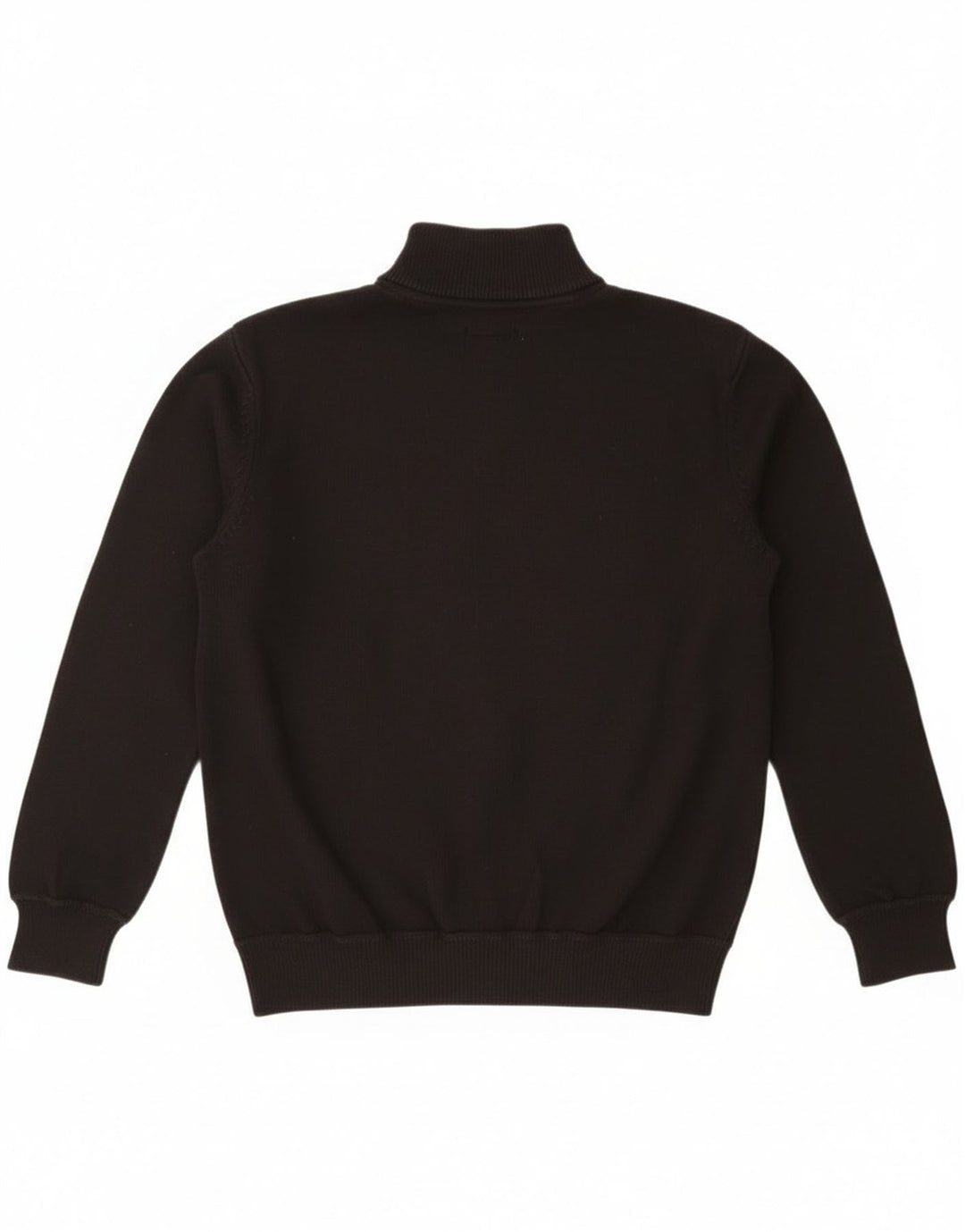 Wrangler Męski sweter z zamkiem błyskawicznym XL, czarny, bawełniany