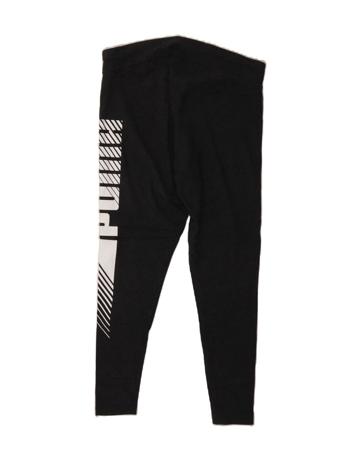 PUMA Womens Graphic Leggings UK 18 XL Grey Vintage Puma and Second-Hand Puma from Messina Hembry 