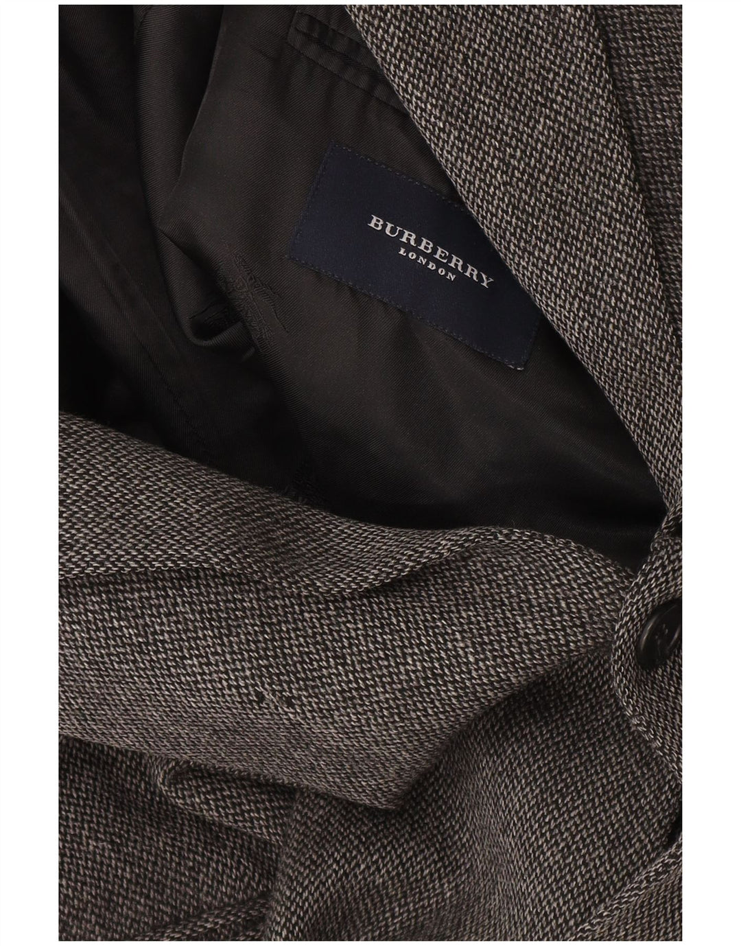 BURBERRY Męska marynarka zapinana na 2 guziki UK 42 XL, szara