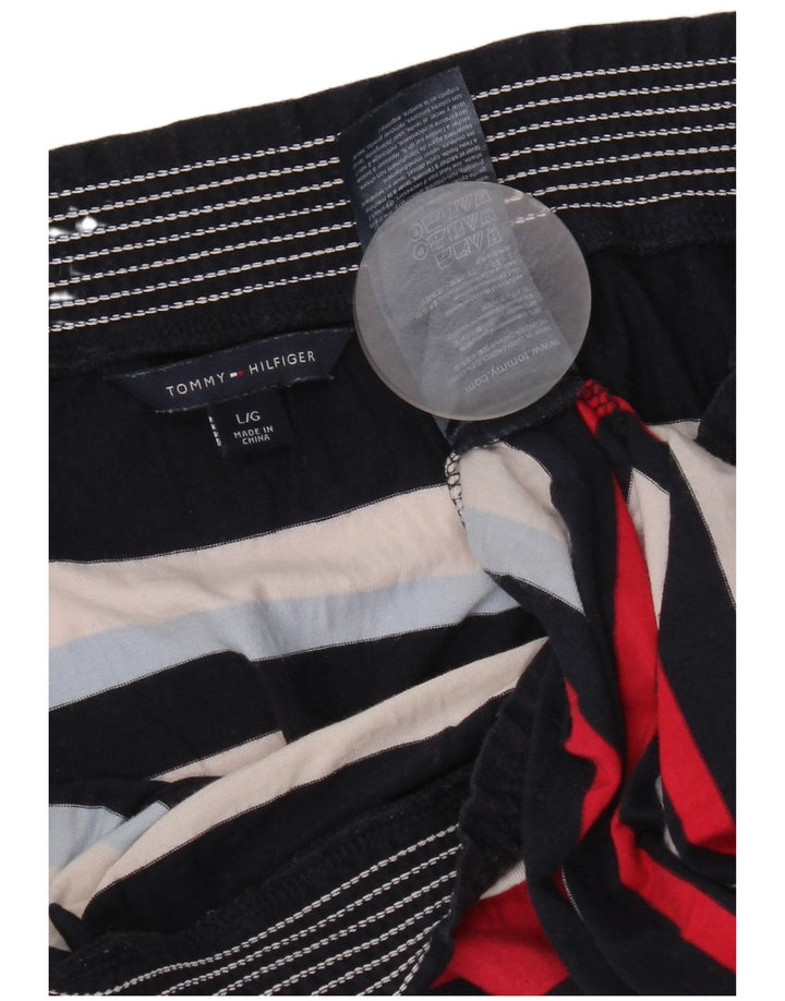 Damski top z odkrytymi ramionami i rękawami 3/4 Tommy Hilfiger UK 14, duży, wielokolorowy