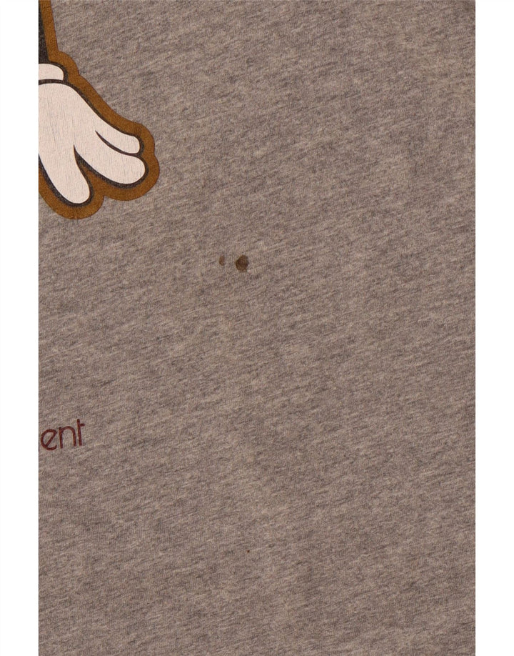 Męski T-shirt z grafiką NIKE o standardowym kroju, rozmiar XL, szara, bawełniana