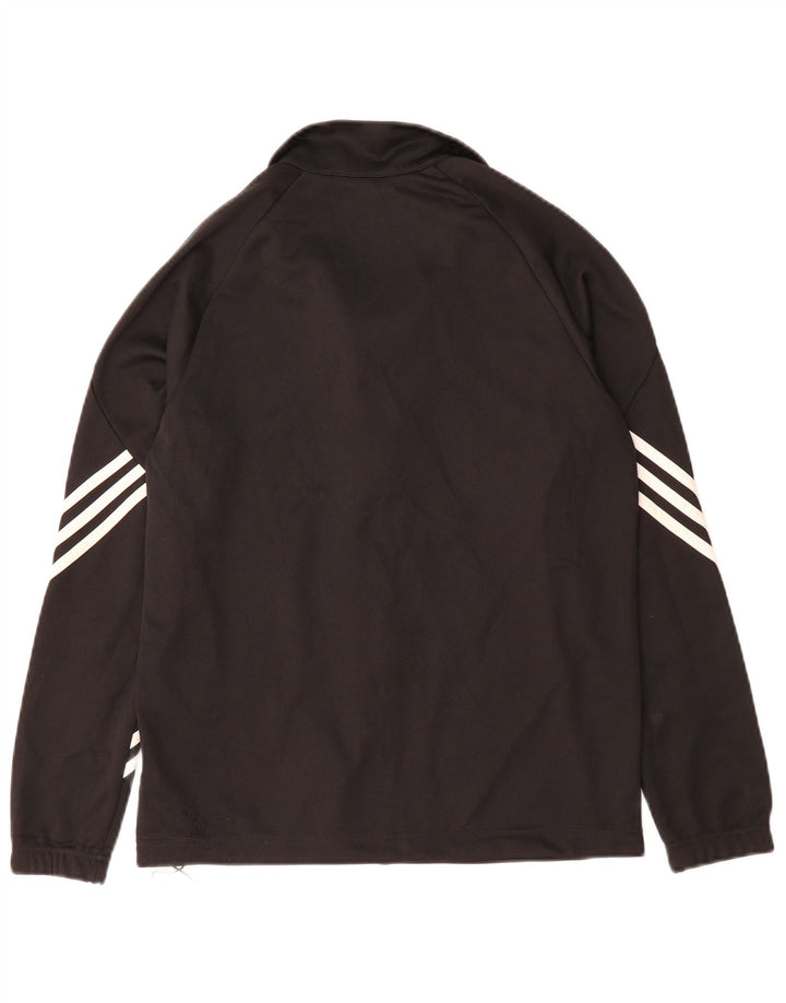 Adidas Chłopięca Kurtka Dresowa Climalite 13-14 Lat Czarny Poliester