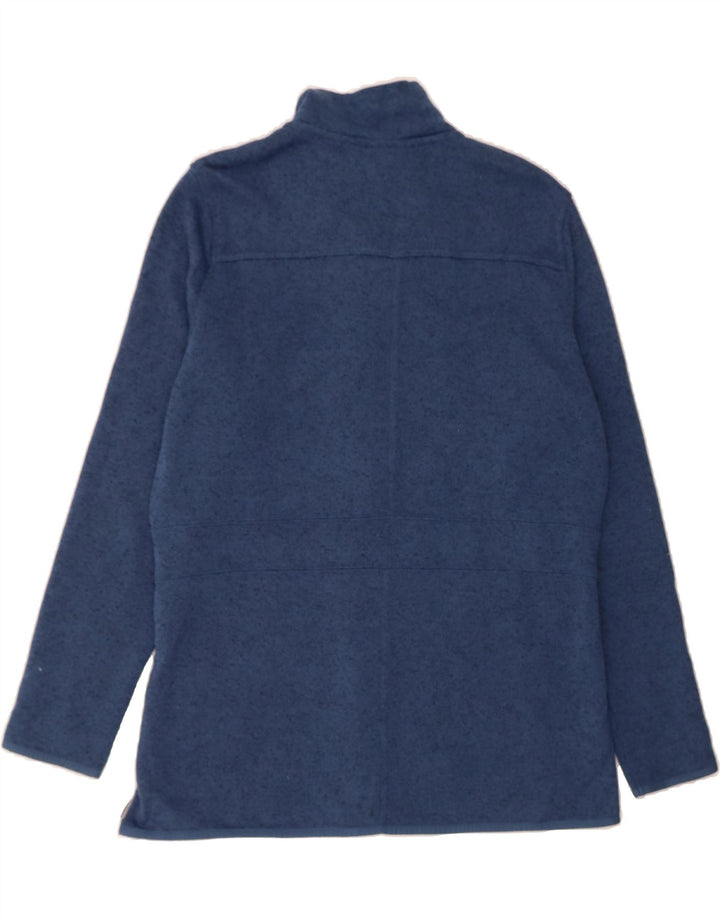 EDDIE BAUER Womens Tracksuit Top Jacket UK 18 XL Navy Blue Polyester Vintage Eddie Bauer and Second-Hand Eddie Bauer from Messina Hembry 