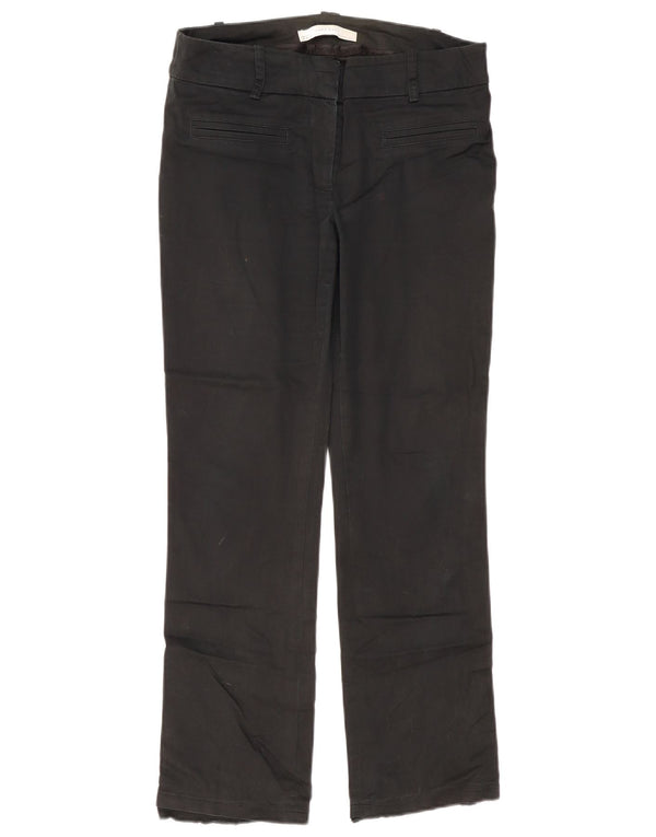 Proste spodnie damskie Zara EU 38 Small W28 L29 Czarne