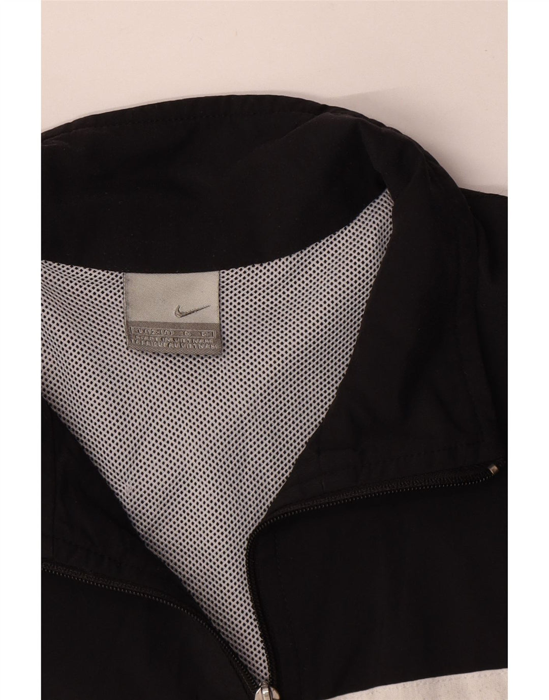 Damska kurtka dresowa Nike Crop US 12/14 w duże czarne paski