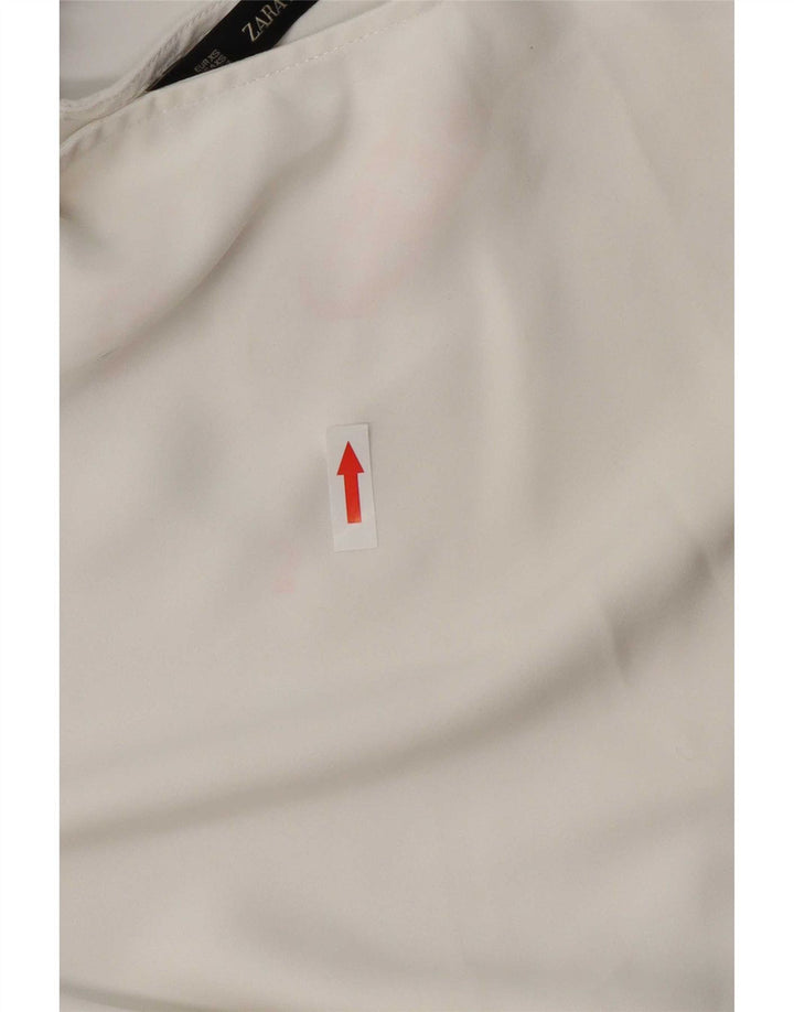 Damska bluzka oversize Zara UK 6 XS w kolorze białym