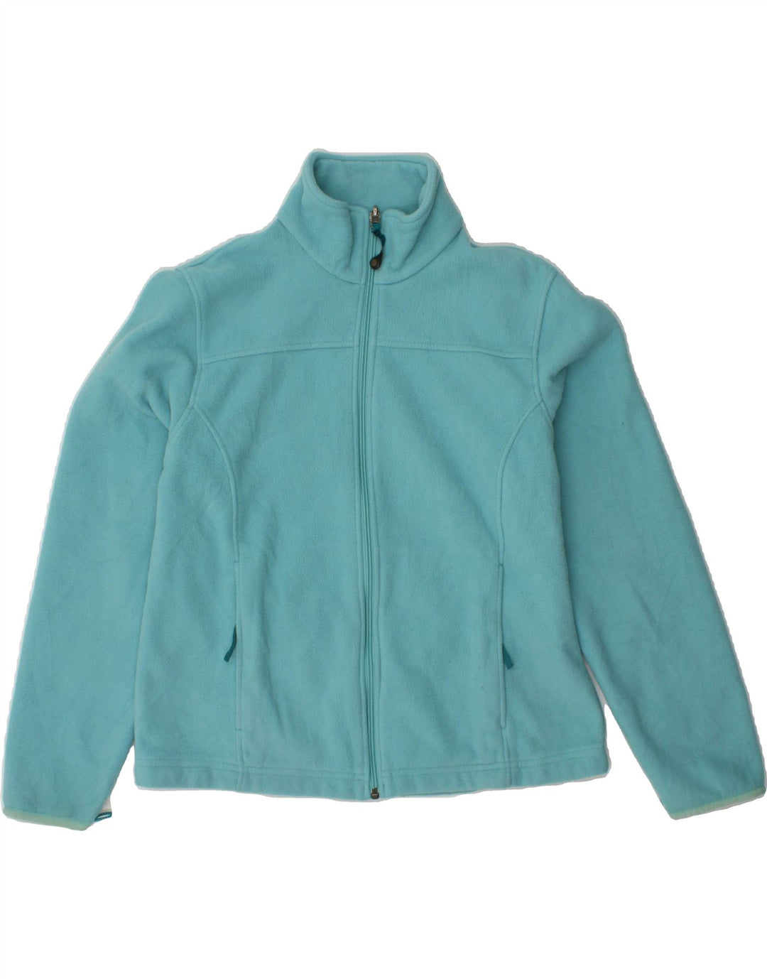 L.L.BEAN Womens Fleece Jacket UK 10 Small Blue Polyester Vintage L.L.Bean and Second-Hand L.L.Bean from Messina Hembry 