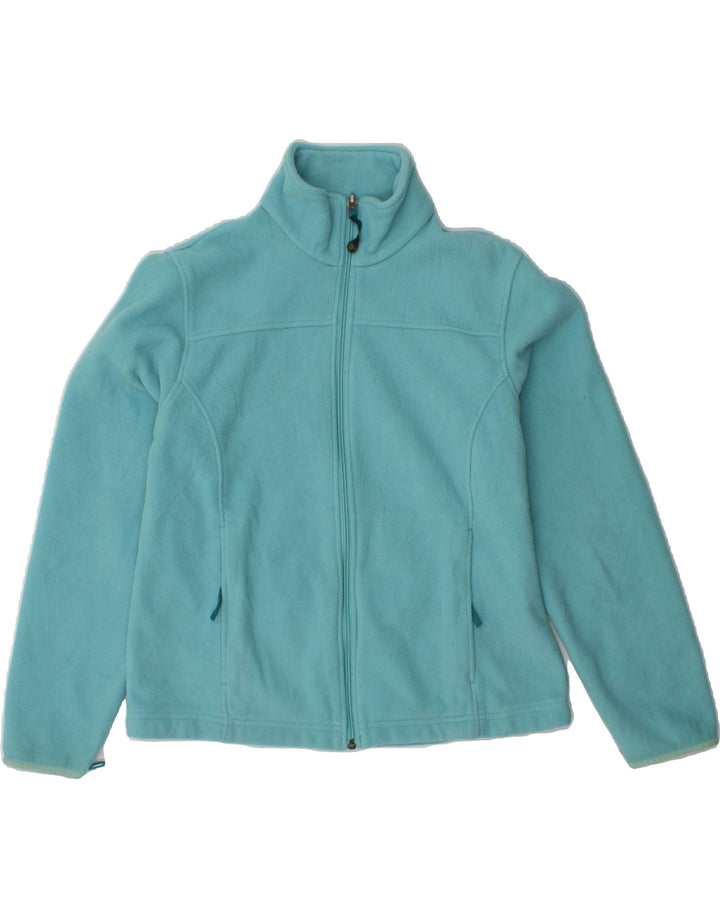 L.L.BEAN Womens Fleece Jacket UK 10 Small Blue Polyester Vintage L.L.Bean and Second-Hand L.L.Bean from Messina Hembry 