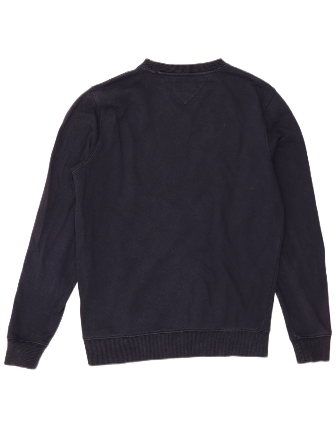 Męska bluza z grafiką Tommy Hilfiger, średnia, granatowa, bawełniana