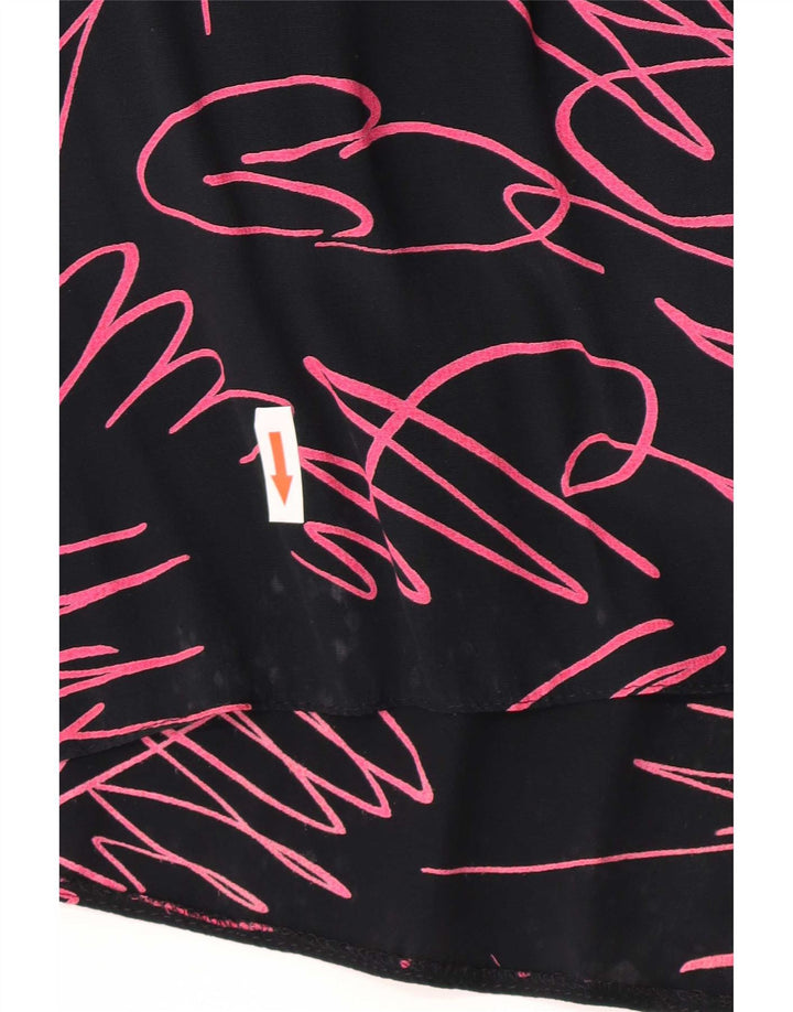Sukienka maxi Yessica damska C&A z abstrakcyjnym wzorem EU 40, średnia czarna