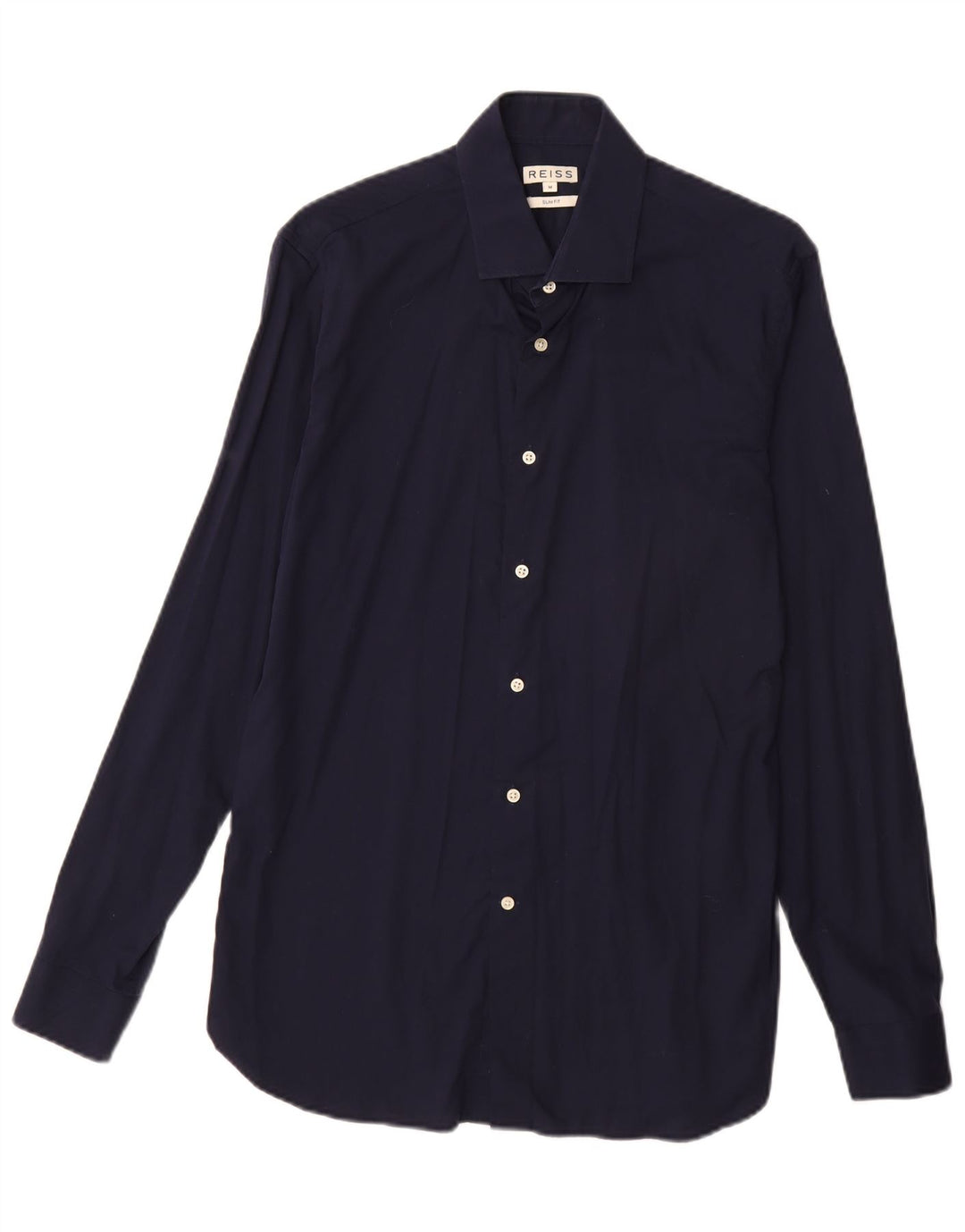 Koszula męska slim fit REISS, kolor średni granatowy