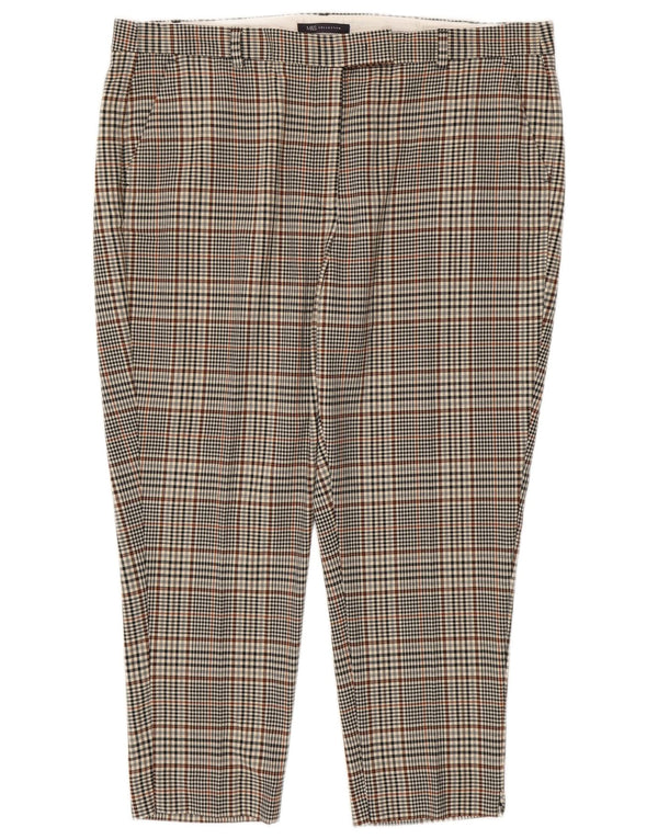 Spodnie Marks & Spencer Damskie UK 20 2XL W40 L25 Wielokolorowe