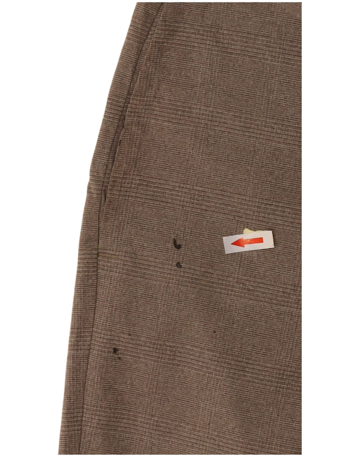 Męskie spodenki Chino Travis Mathew W36, duży, beżowy poliester w kratkę