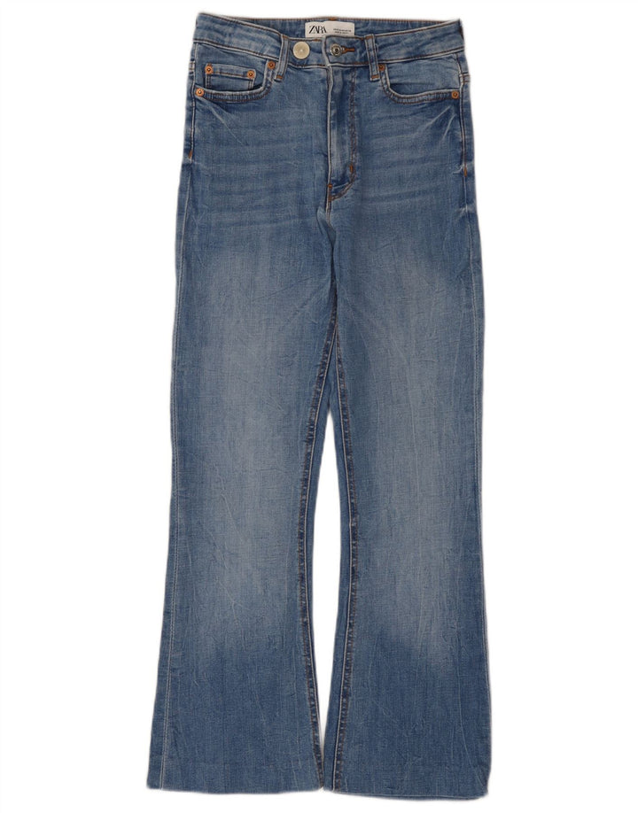 Damskie jeansy Bootcut Zara EU 36 XS W26 L26 Niebieskie