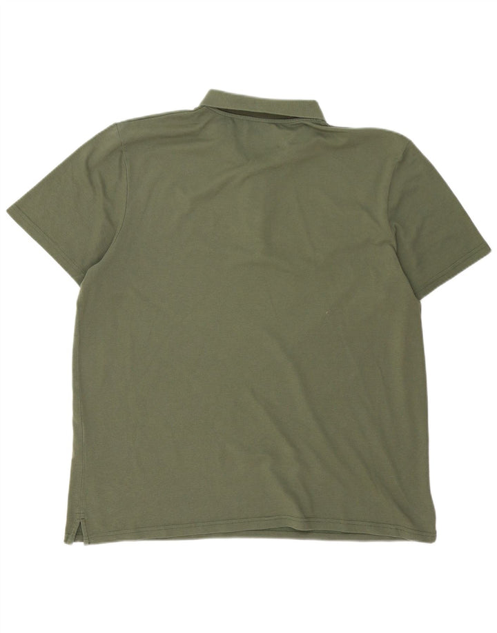 Męska koszulka polo Lyle & Scott 2XL, zielona bawełna