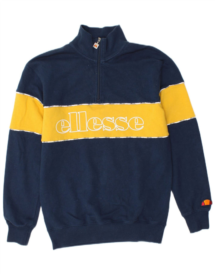Damska bluza oversize z grafiką Ellesse UK 6 XS granatowa