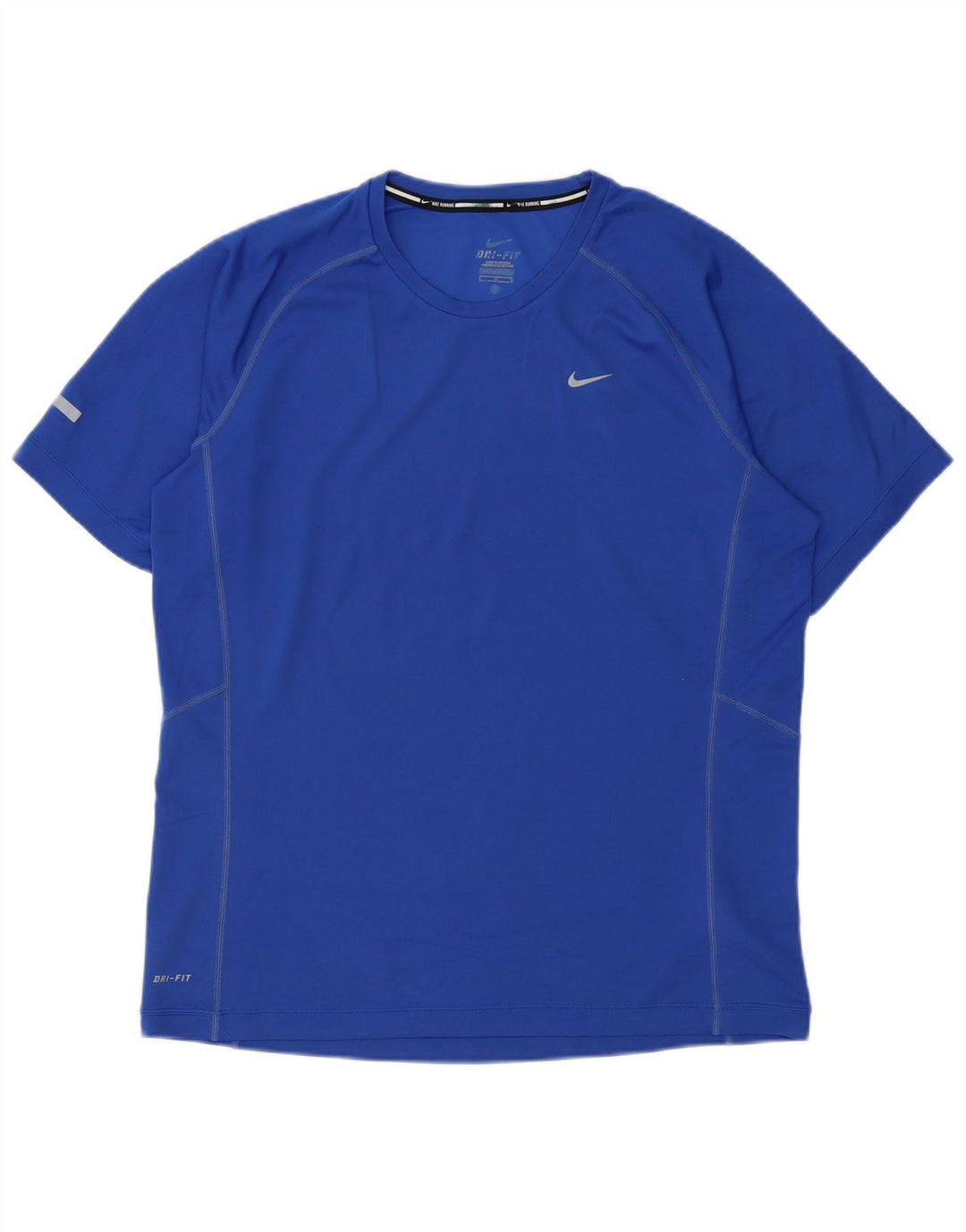 Męski T-shirt Nike Dri Fit, duży, niebieski, poliester