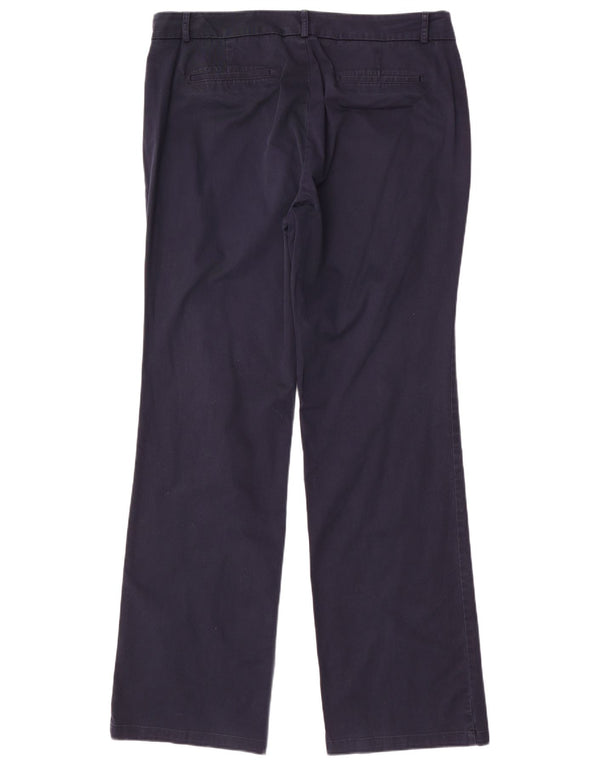 Damskie spodnie chino z wysokim stanem Dockers US 16 2XL W36 L34 Granatowe