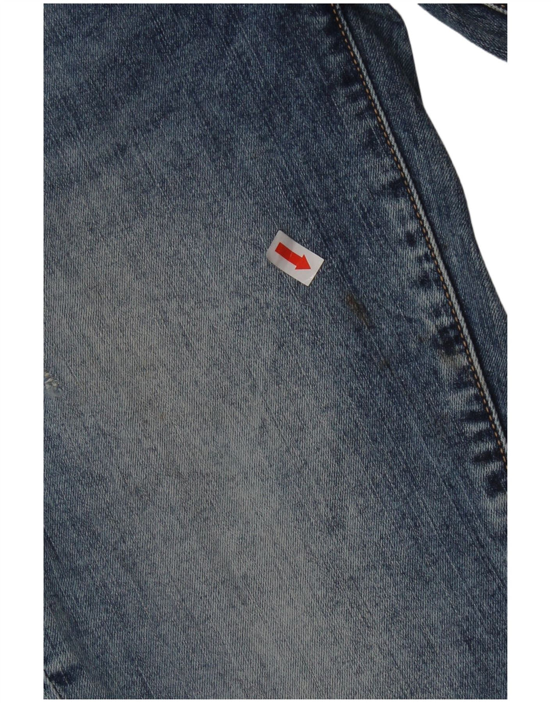 Damskie spodenki jeansowe Guess Mid Rise Skinny W26 Small Blue