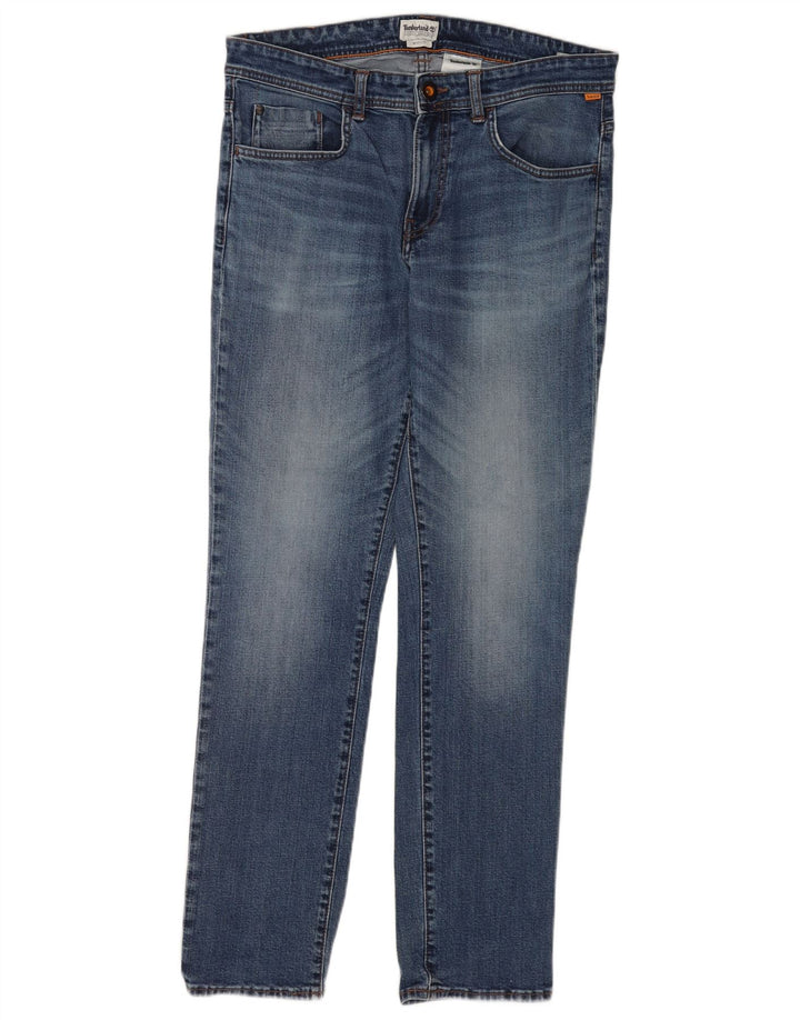 Męskie jeansy Timberland W33 L32 Niebieskie bawełniane