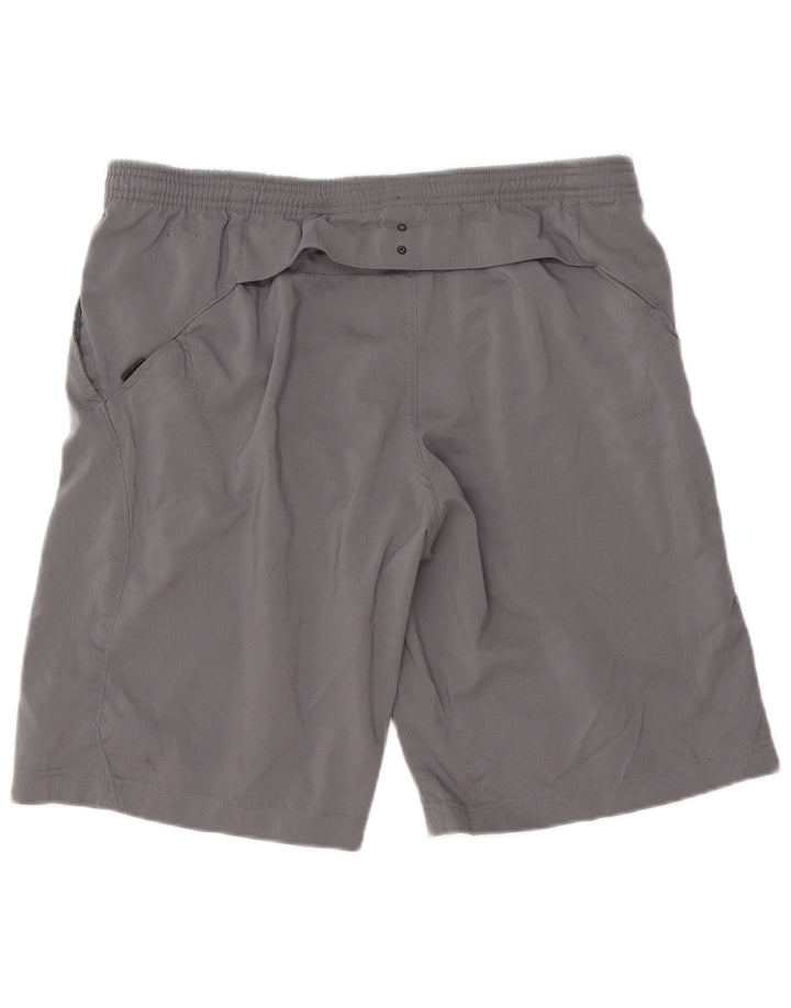 Męskie spodenki sportowe NIKE Dri Fit, duże, szare, z poliestru