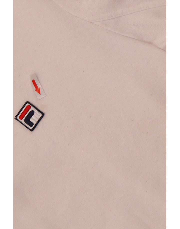 Bluza damska Fila Sweter UK 14 Średnia biała bawełna