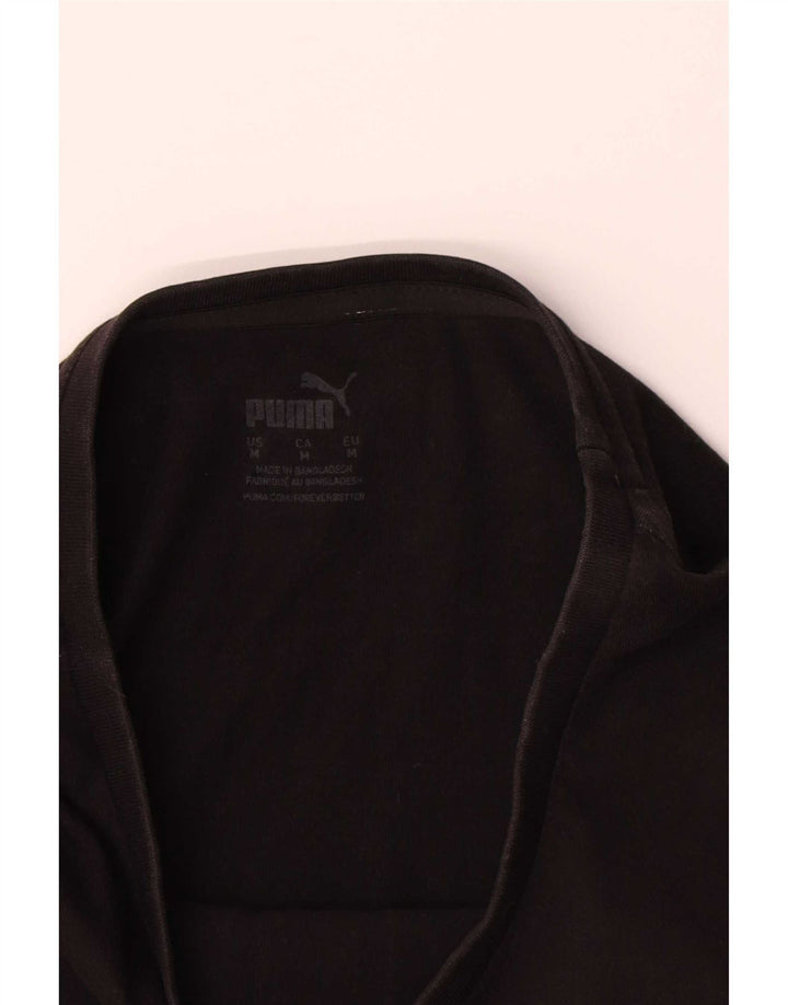 Męski T-shirt Puma z grafiką, średni czarny