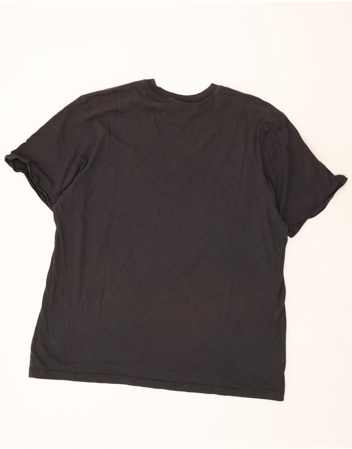 Adidas Męska koszulka Top 2XL Czarna bawełna