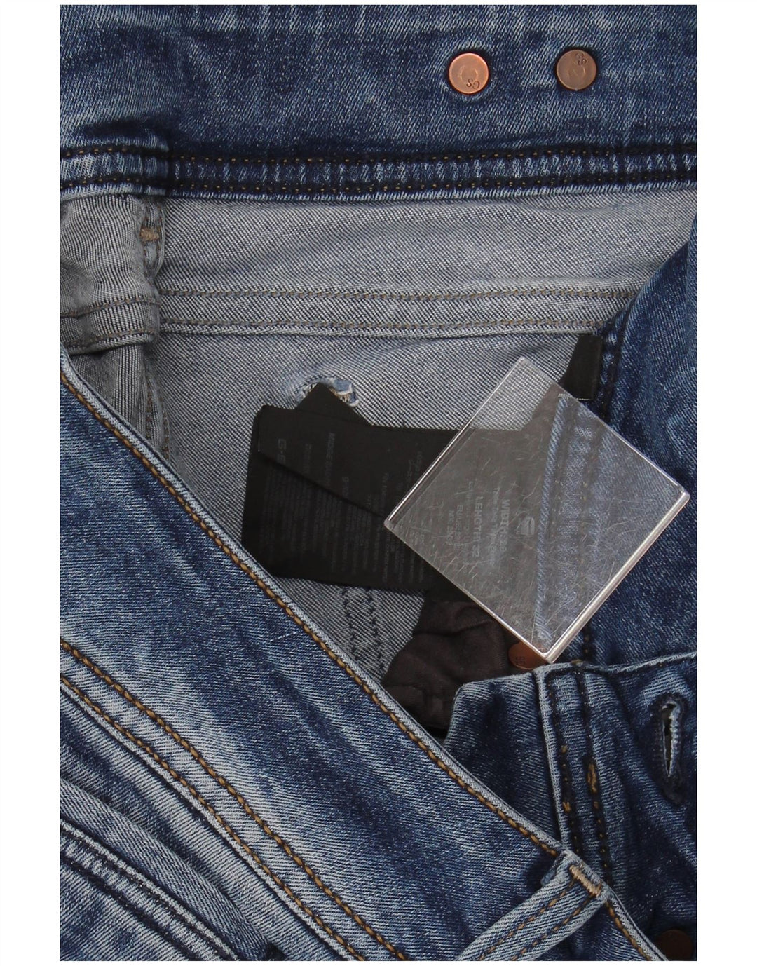 Damskie jeansy slim G-STAR W29 L29 Niebieskie bawełniane