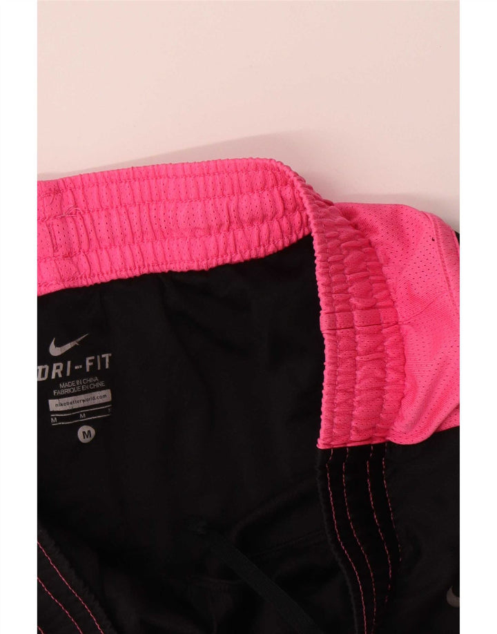 Damskie spodenki sportowe Nike Dri Fit UK 12, poliester w kolorze średniej czerni