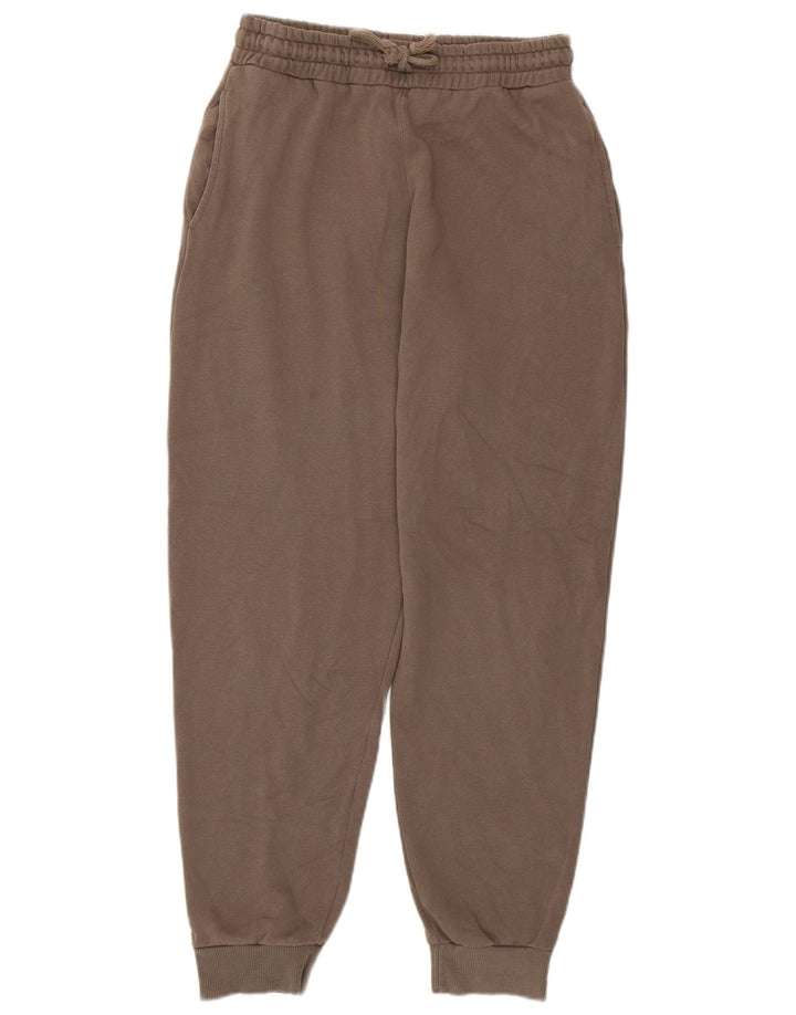 Damskie spodnie dresowe Zara Joggers UK 10 Small Brown Cotton