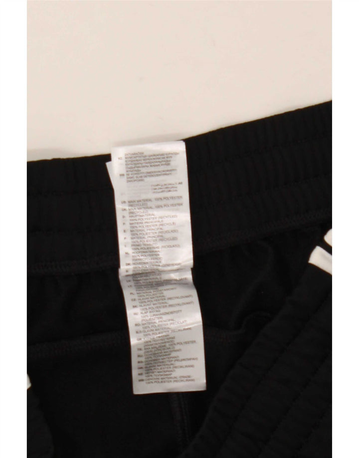 Damskie spodnie dresowe Adidas UK 12/14 Średni czarny poliester