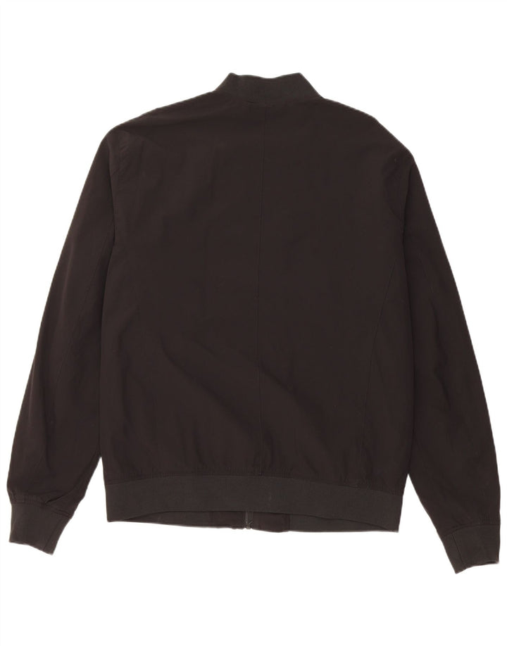 Męska kurtka bomberka ZARA UK 40, duża, czarna, nylonowa