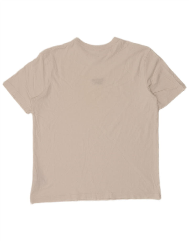 T-shirt męski REEBOK, mały, biały, bawełniany