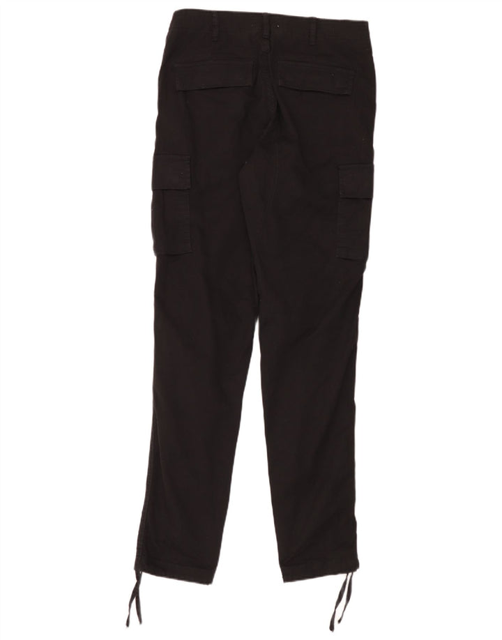 Męskie spodnie cargo Jack & Jones W28 L32, czarne, bawełniane