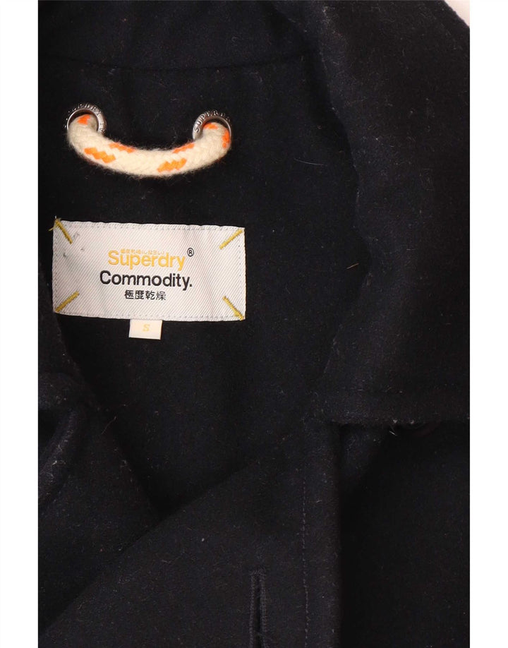 Płaszcz męski Superdry Pea Coat UK 36 Small, granatowy, wełniany