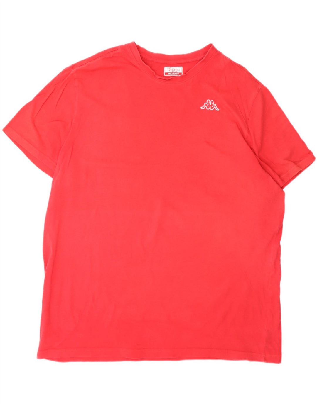 KAPPA Mens T-Shirt Top 3XL Red Cotton Vintage Kappa and Second-Hand Kappa from Messina Hembry 