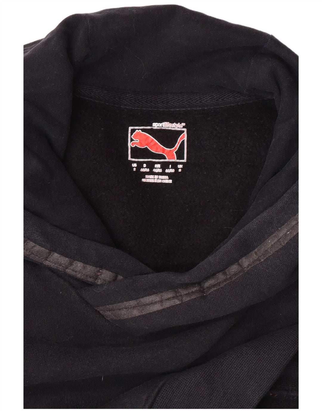 Męski sweter z kapturem PUMA, mały, czarny