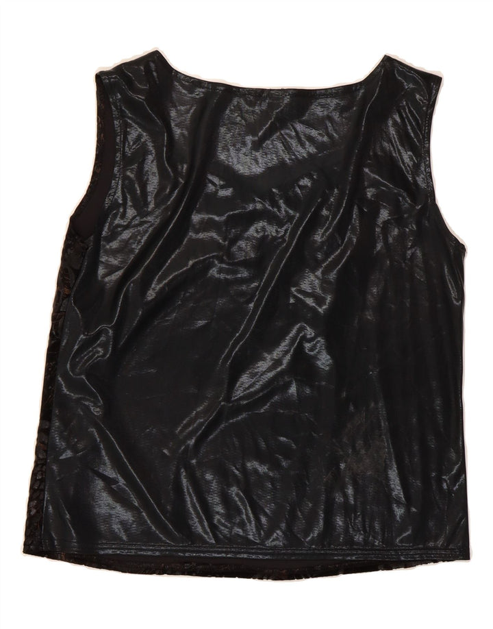 VINTAGE Womens Abstract Pattern 2 Piece Set IT 48 XL Black Vintage Vintage and Second-Hand Vintage from Messina Hembry 