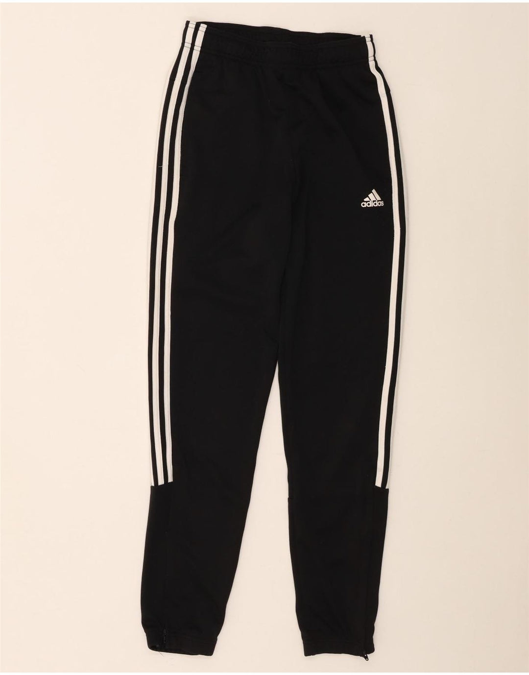 Damskie spodnie dresowe Adidas Joggers UK 10 Mały czarny poliester