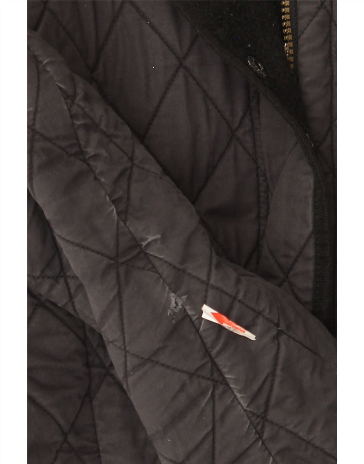 Damska pikowana kurtka Barbour UK 8, mała, granatowa