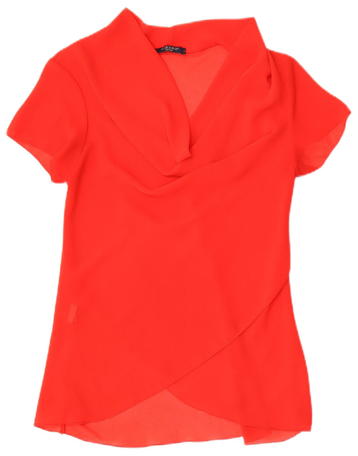 Damska bluzka Libero Top UK 10 Small Red Poliester