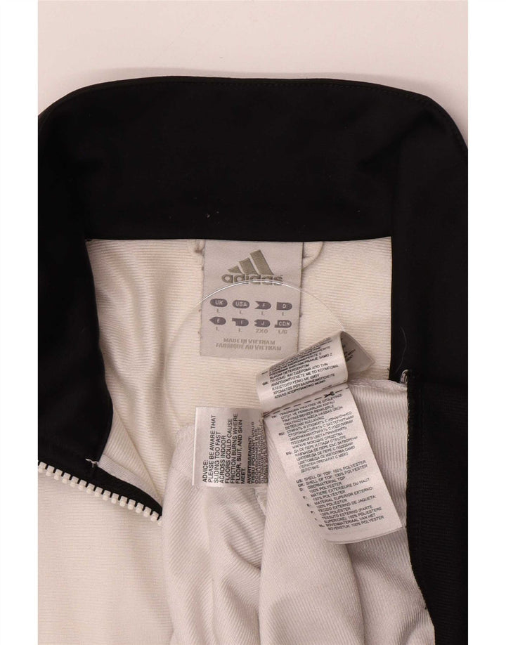 Adidas Męska bluza dresowa, duża, szara, poliestrowa
