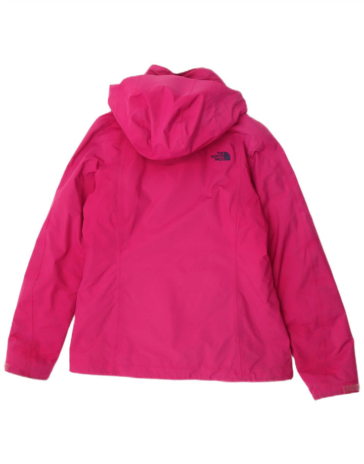 Damska kurtka wiatrówka z kapturem The North Face UK 14, średni różowy poliester