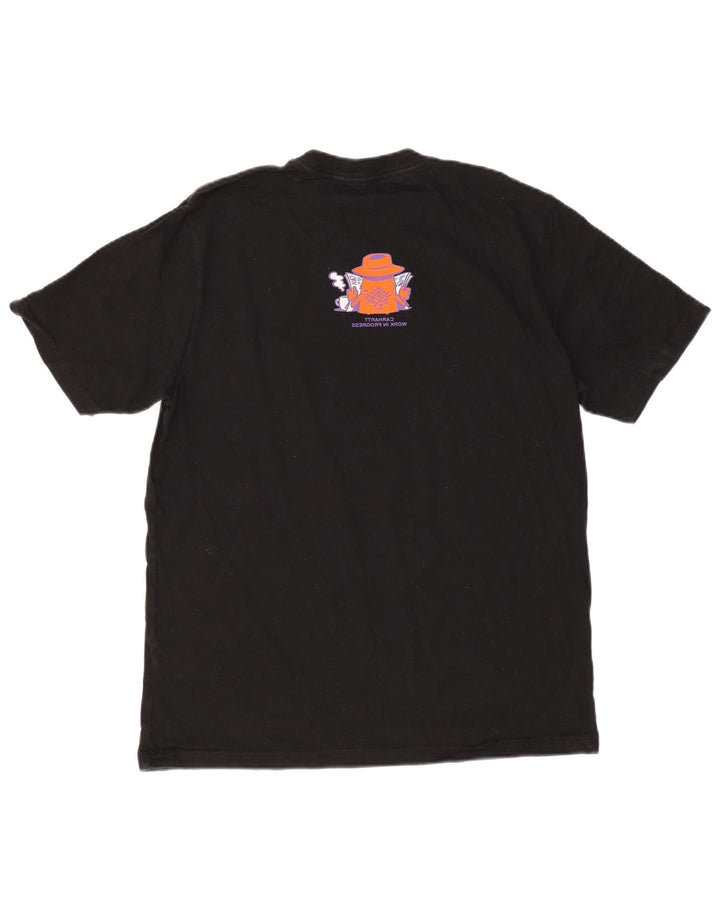 Męski T-shirt Carhartt z grafiką, średni czarny