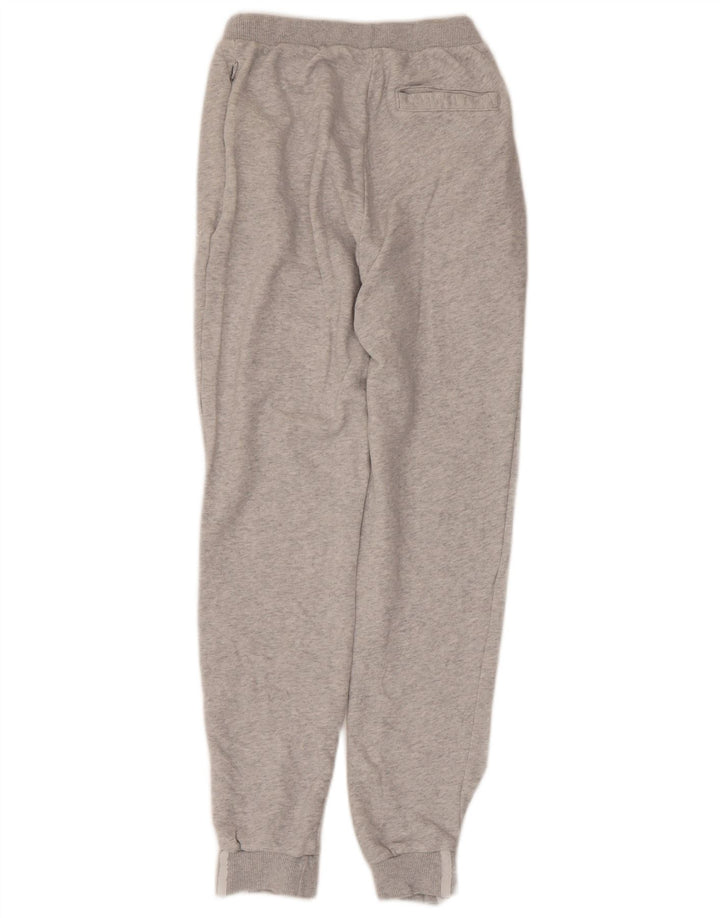 Damskie spodnie dresowe ADIDAS Joggers UK 6 XS Szara bawełniana nakrapiana