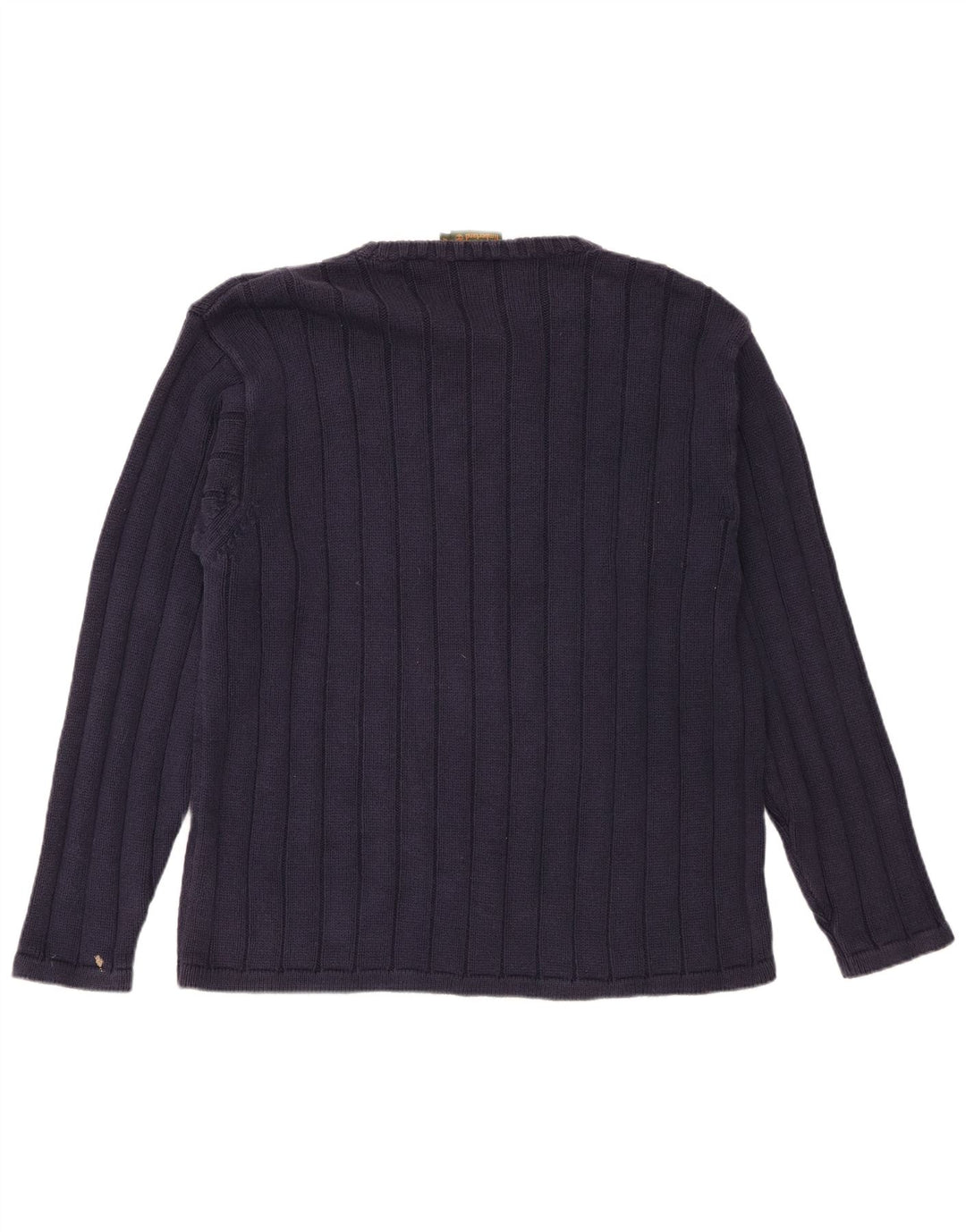 Męski sweter Timberland z okrągłym dekoltem, średni granatowy, bawełniany
