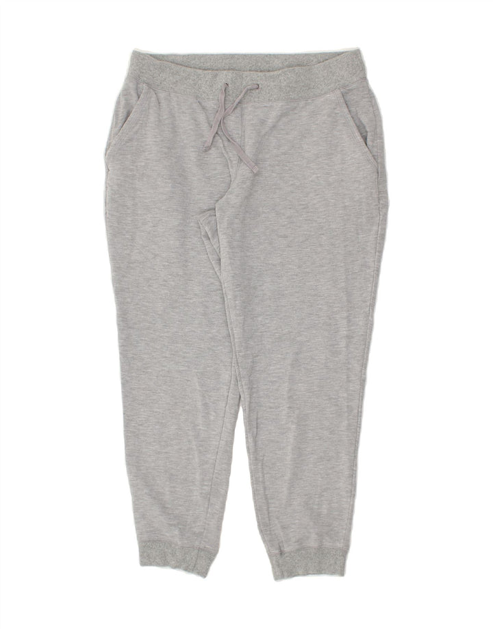 L.L.BEAN Womens Tracksuit Trousers Joggers UK 14 Medium  Grey Polyester Vintage L.L.Bean and Second-Hand L.L.Bean from Messina Hembry 